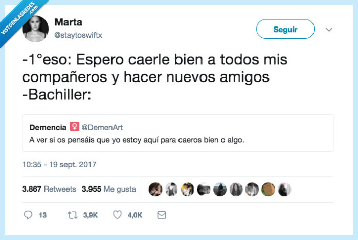 bachiller,caer,amigos