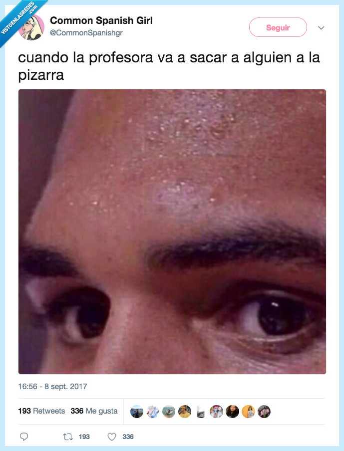sudor,profesora,sacar,pizarra