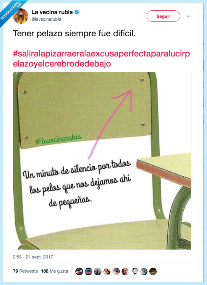 vecina rubia,pelo,estirar,dolod