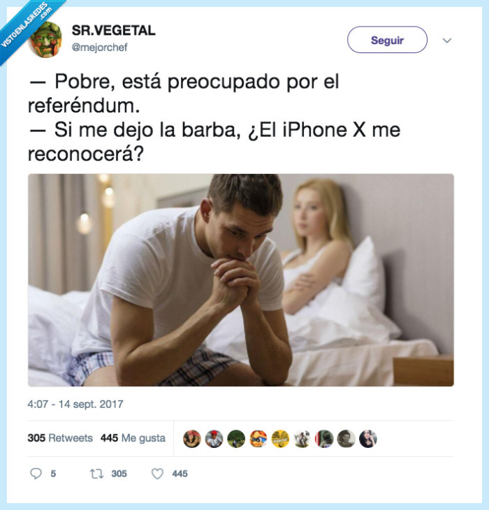 iphone,barba,reconocer
