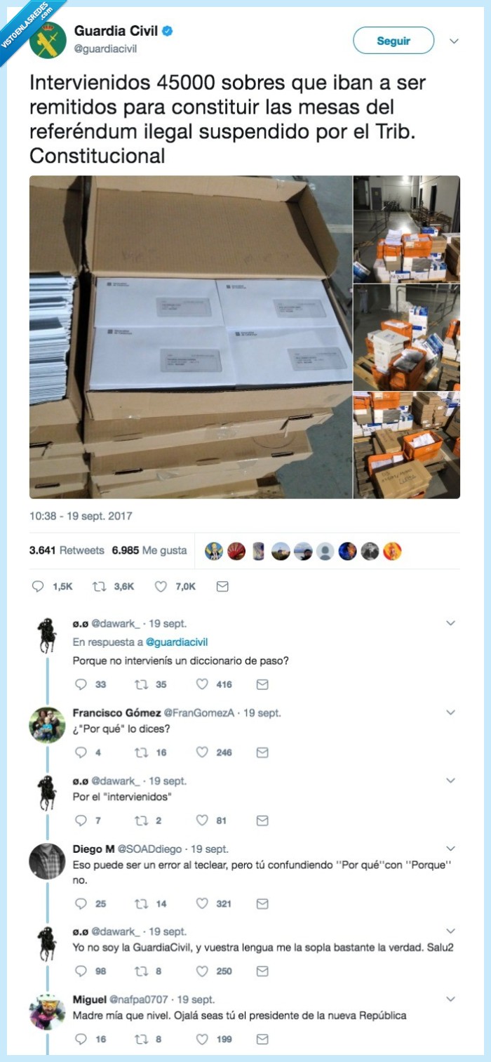 diccionario,guardia civil,zasca oortográfico