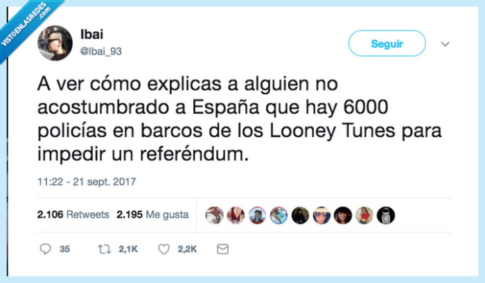 independencia,looney toons,explicar,español