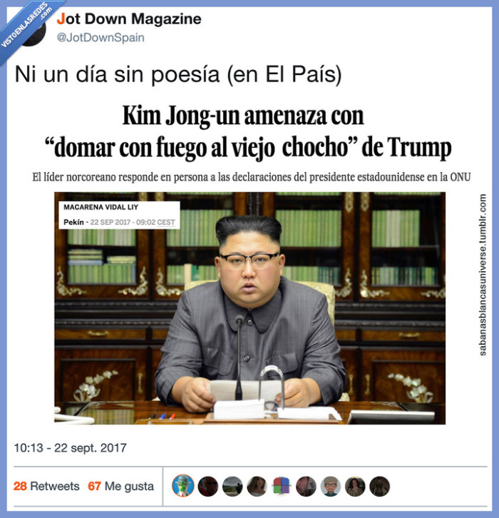 kim jon un,poesia,domar,actualidad