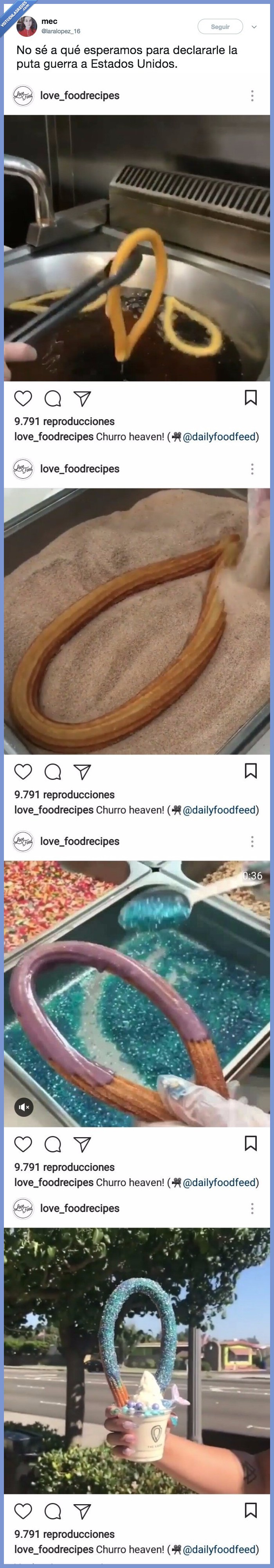 churros,lucha,usa,guerra