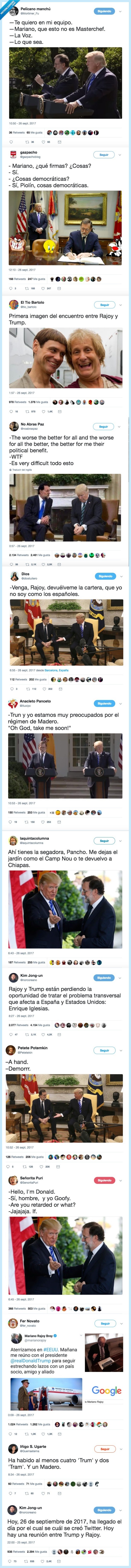 trump,rajoy