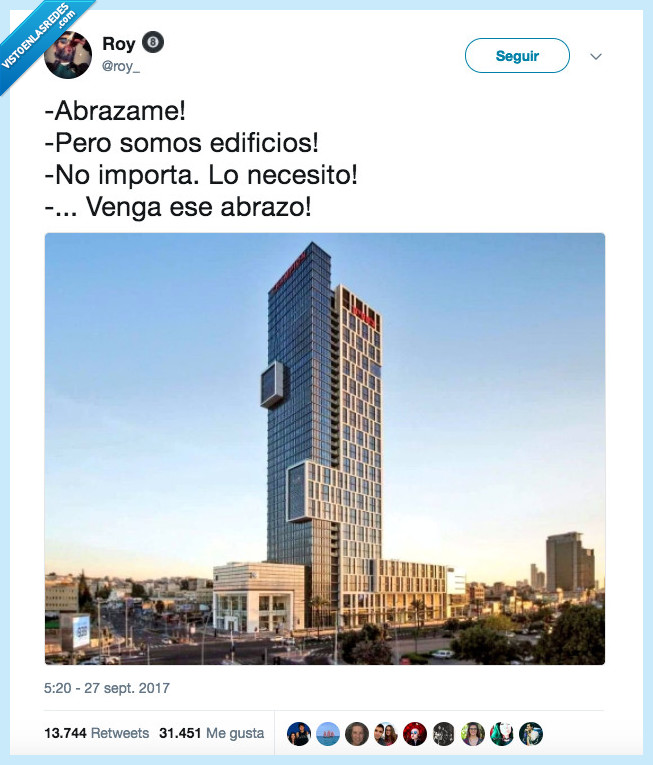 edificio,abrazo