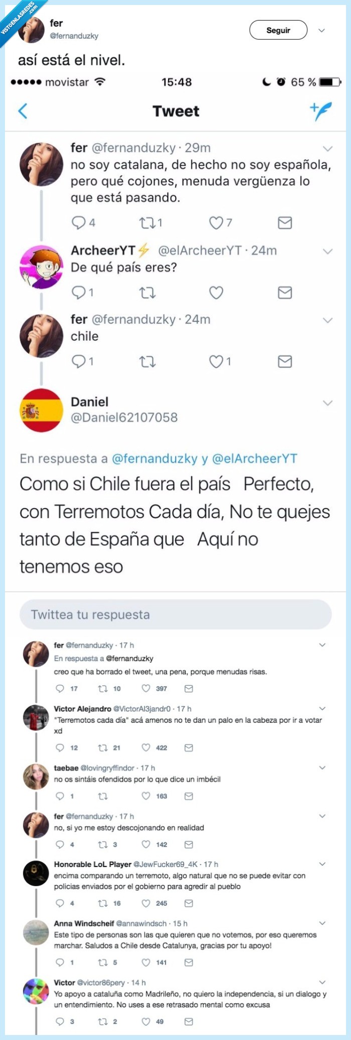 simio,neurona,chile,españa,conflicto,catalán