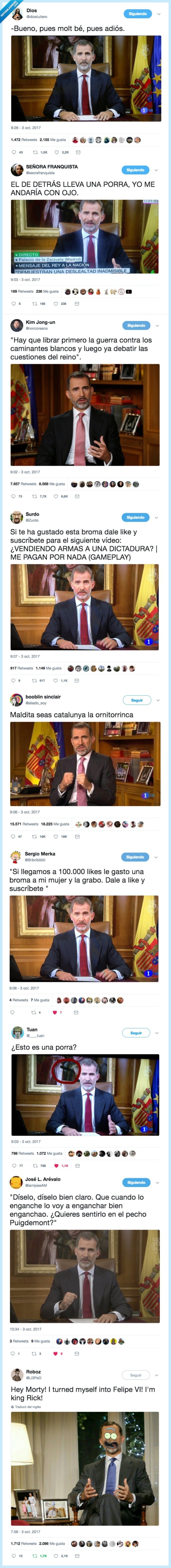 españa,unir,rey,recopilación memes