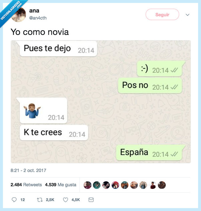 novia,dejar,creer,españa