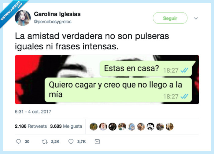 caca,amistad verdadera,pulseras,casa