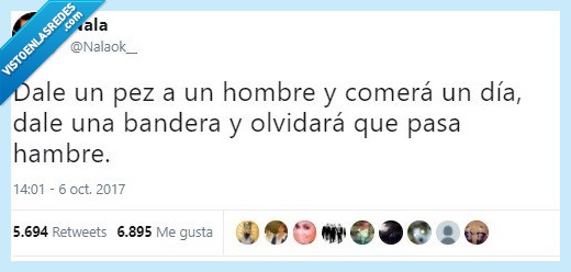 historia,vivir,comer,bandera