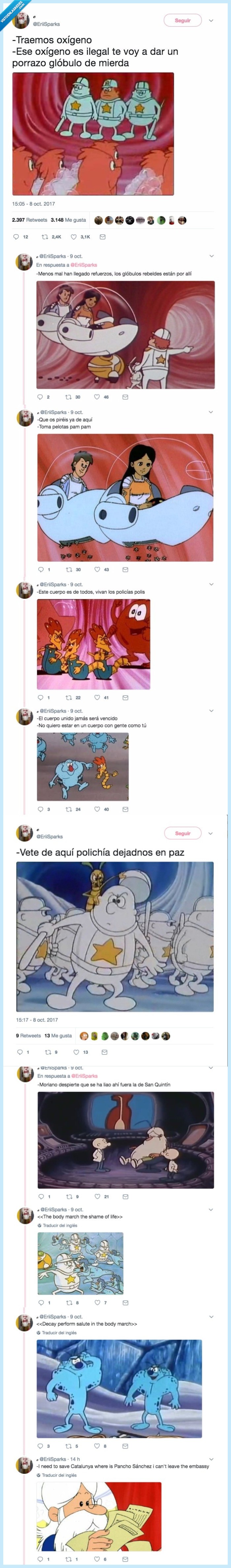 cuerpo humano,catalunya,conflicto