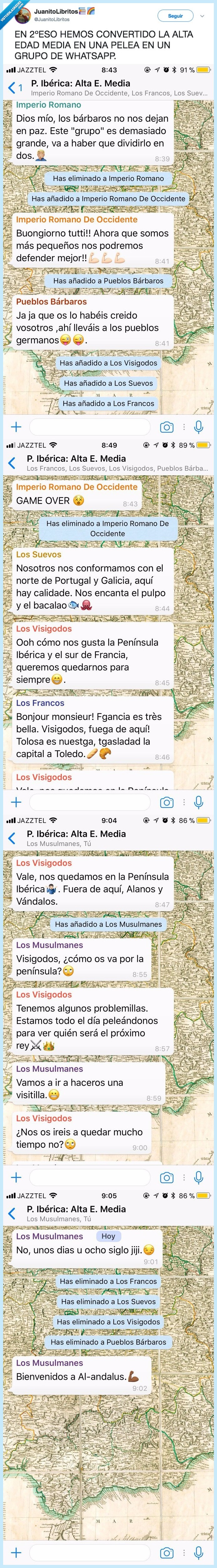 edad media,españa,risa,aprender