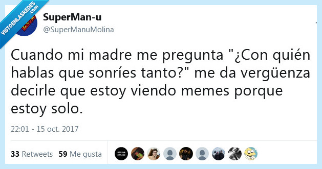 vergüenza,madre,memes,móvil,sonreir
