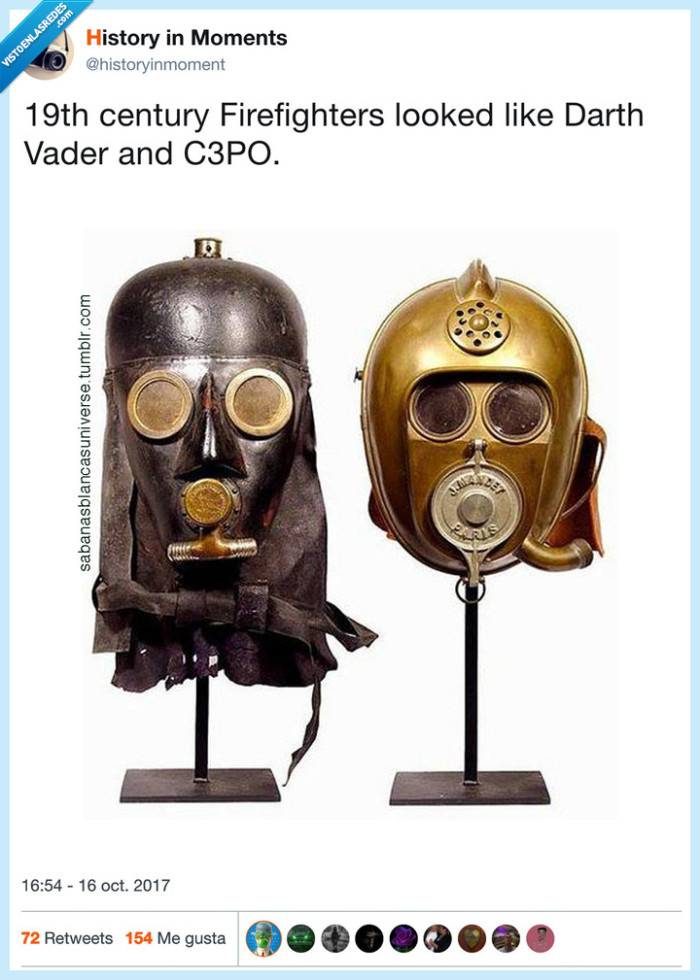475861 - Los bomberos del s.XIX eran como C3PO y Darth Vader