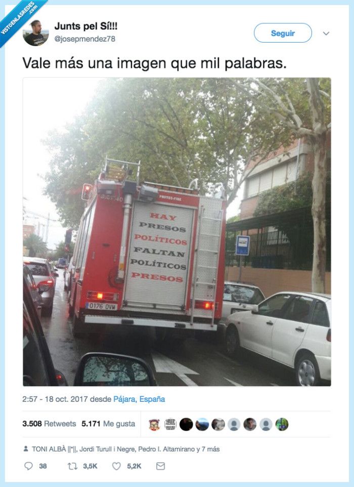 bomberos,pol&iacute;ticos