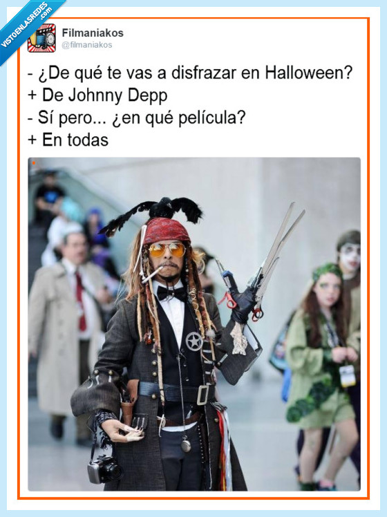 jhonny deep,disfraz,halloween