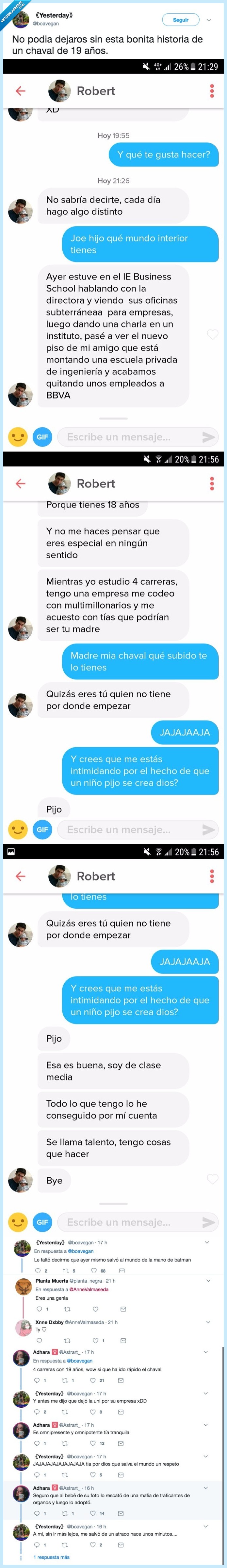 tinder,loco,18 años 4 carrers