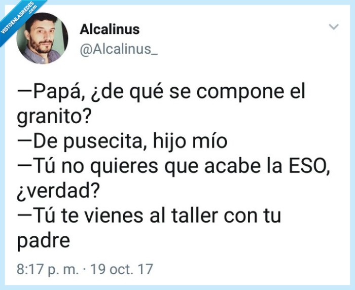 Papá,pregunta,taller,humor