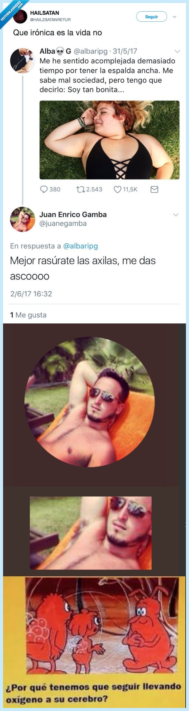 cerebro,oxígeno,chica,depilar