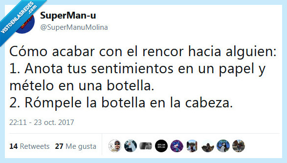 botella,rencor,romper,cabeza,papel