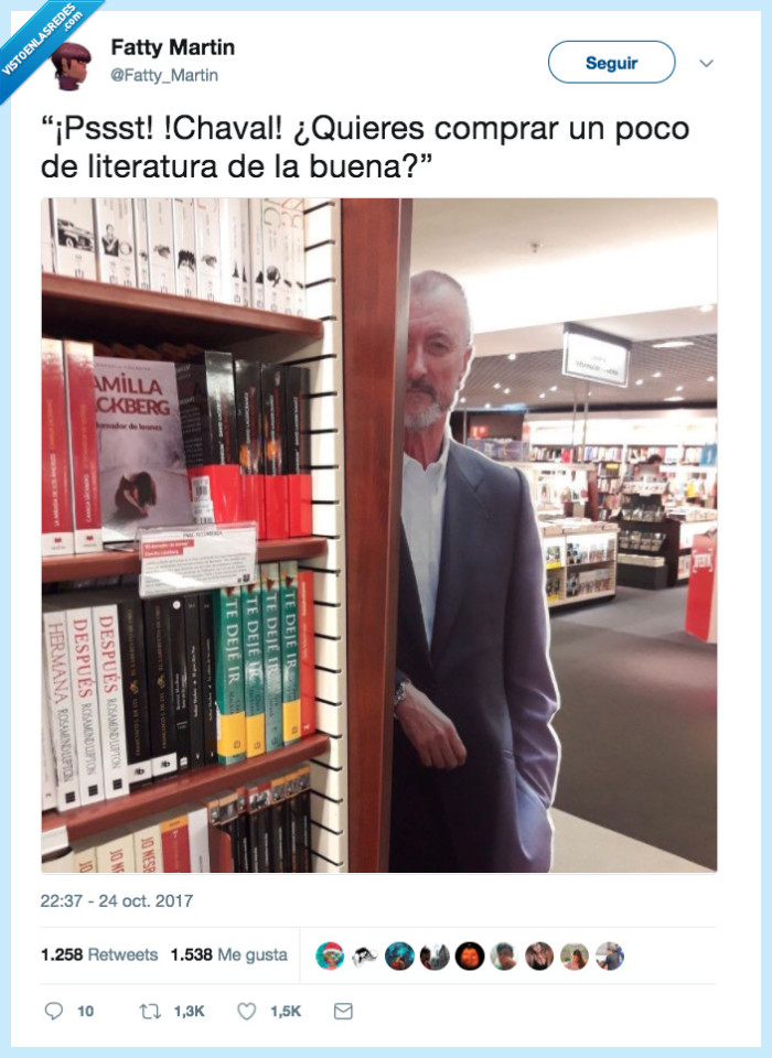 Arturo Pérez-Reverte,dealer,literatura,buena