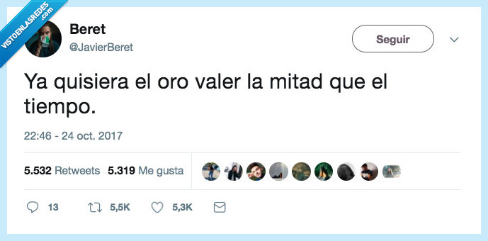 razón,oro,tiempo,mitad
