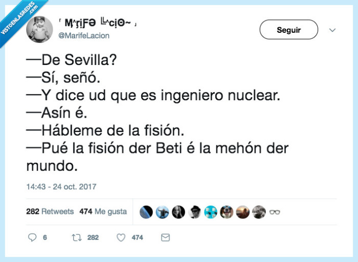 476473 - Sevilla tiene una fisión especial, por @MarifeLaccion