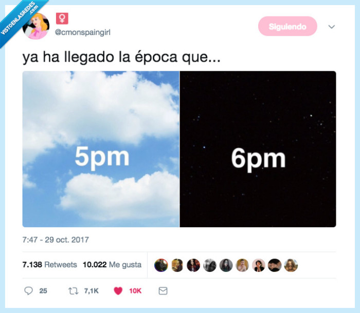 otoño,hacerse,noche,de día