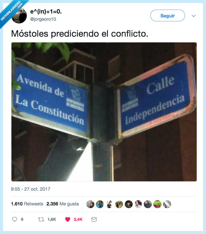 Mostoles. calle,conflicto