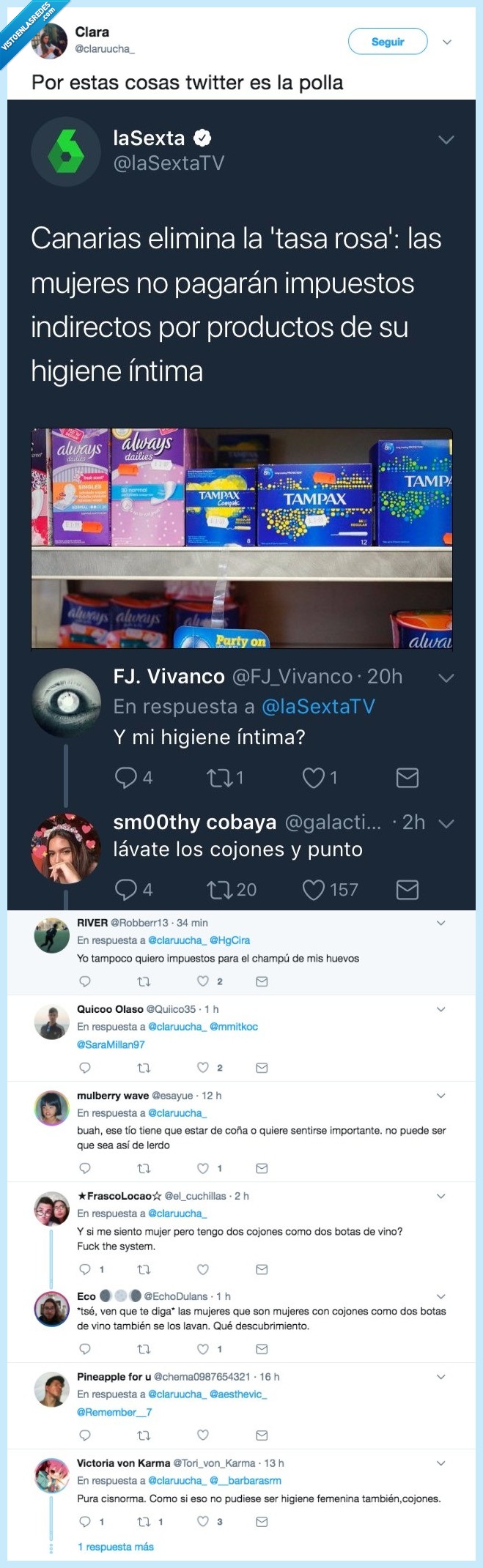 impuestos,femenina,higiene