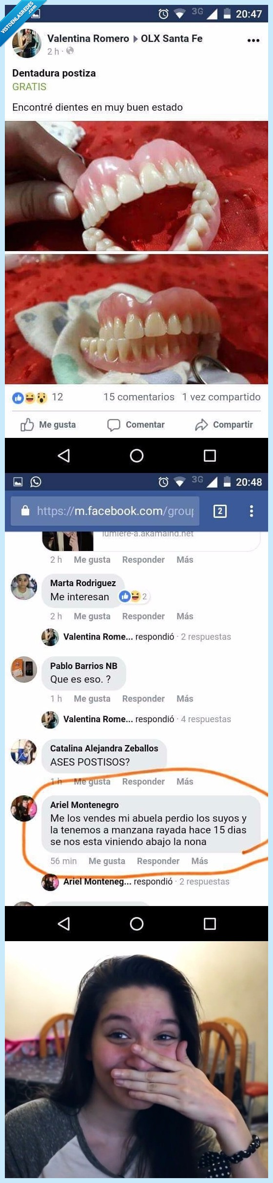 dentadura,postiza,asco