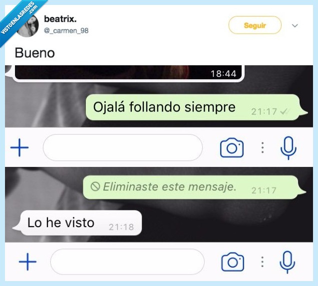 eliminar,mensajes,cagada