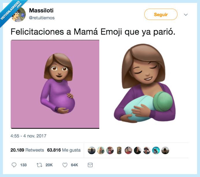 madre,emoji,parir