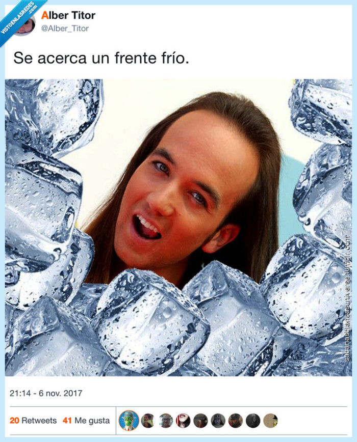 aless gibaja,frente,frío