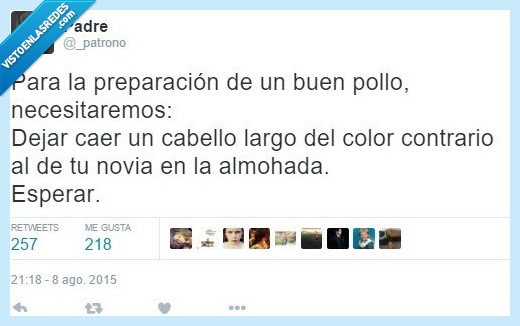 preparación,pollo,caer,cabello