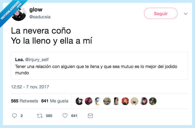 nevera,llenar,relación