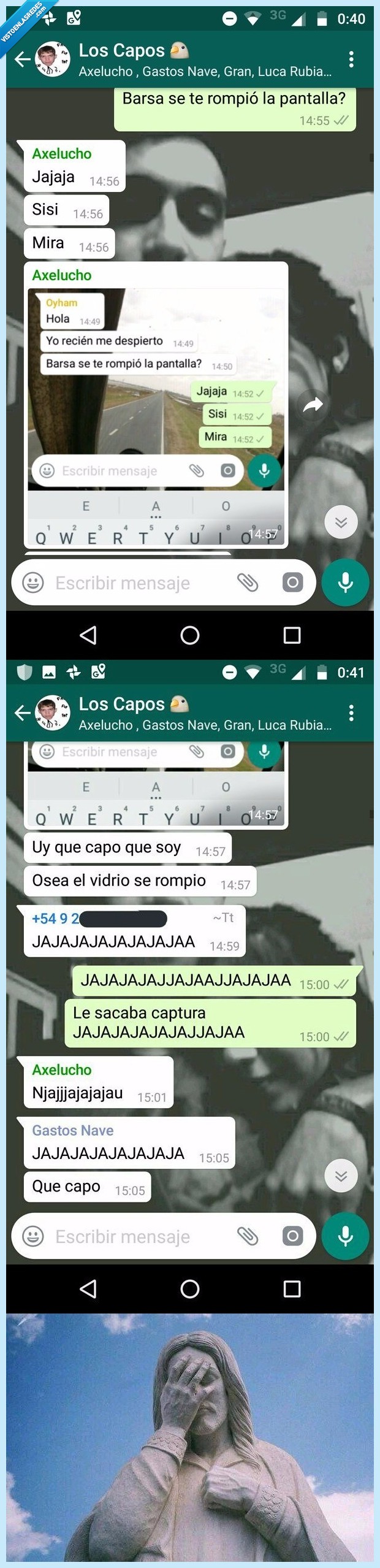 lelo,no se entera saca