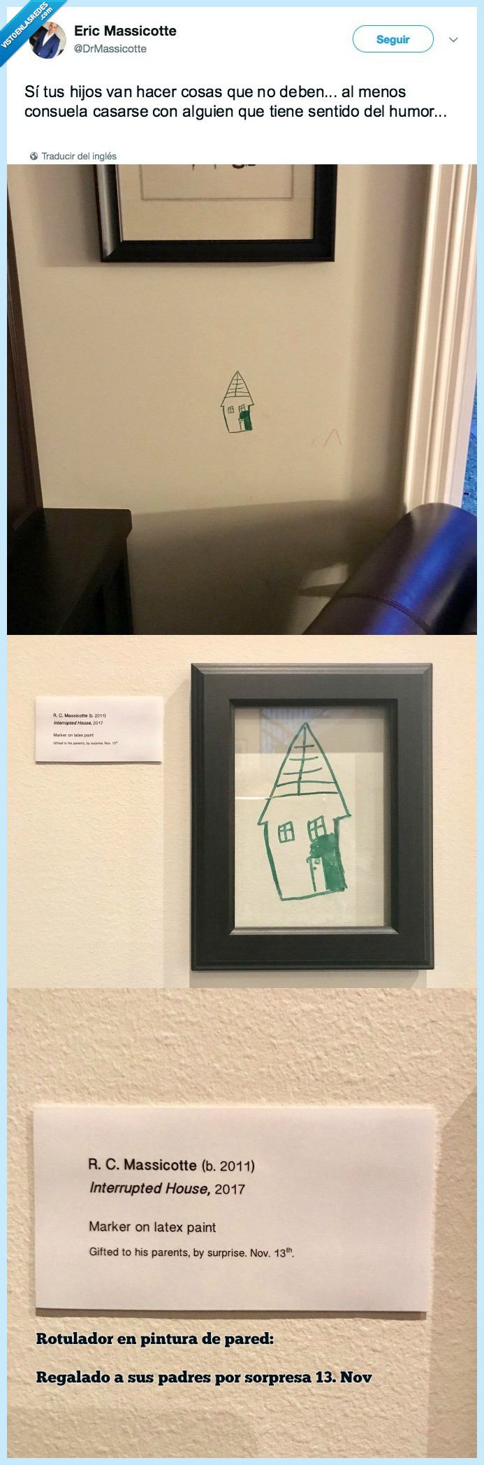 pintada,pared,hijo,cagada