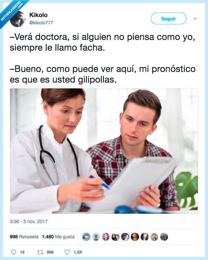 facha,pronóstico,médico