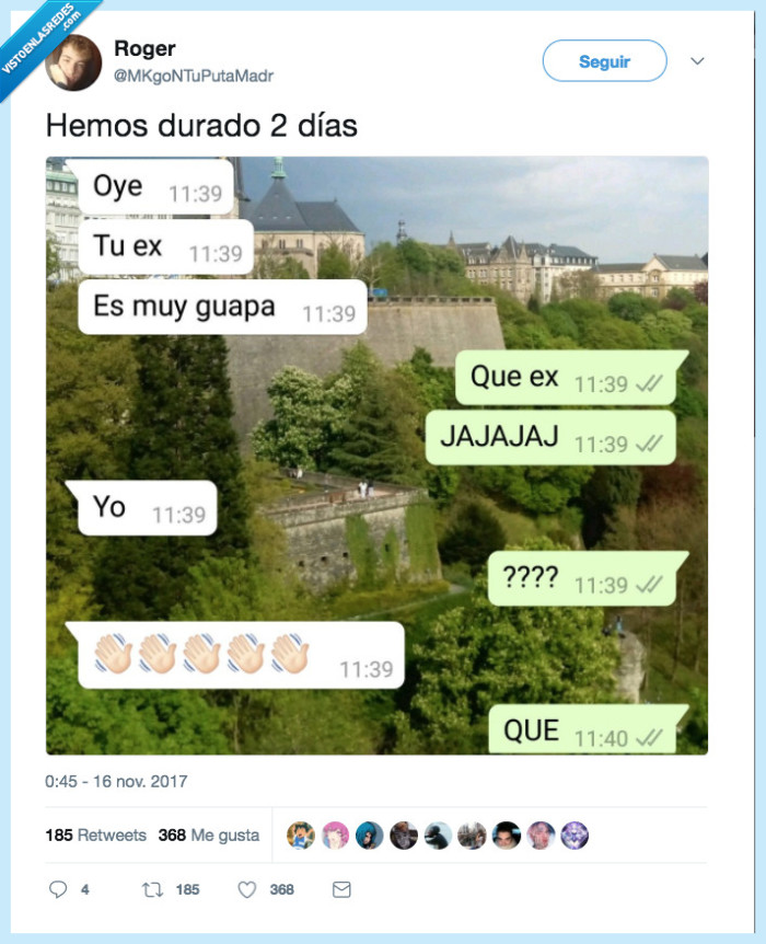 #Twitter #amor #cortar #romper #humor #novia #exnovia #ex