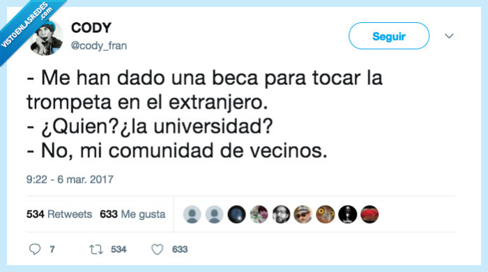 trompeta,comunidad de vecinos