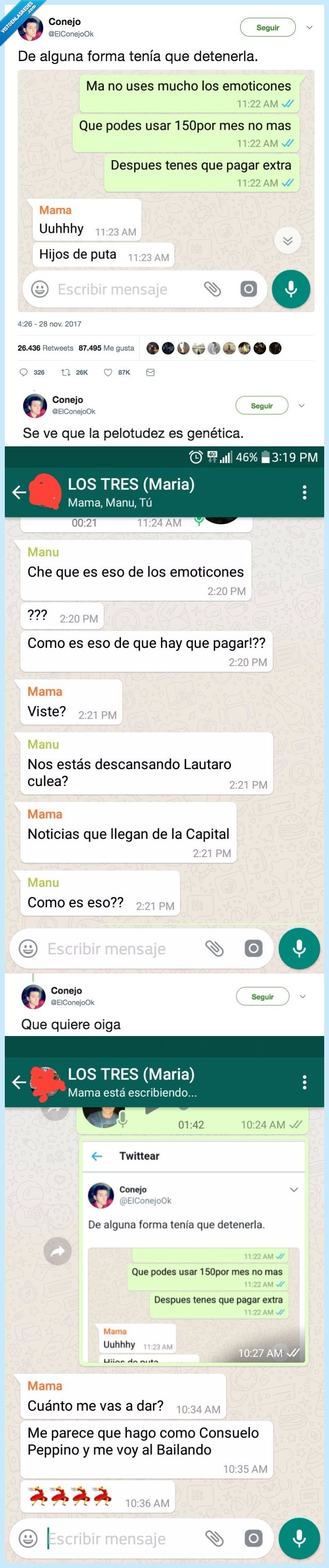 detener,emoticonos,madres