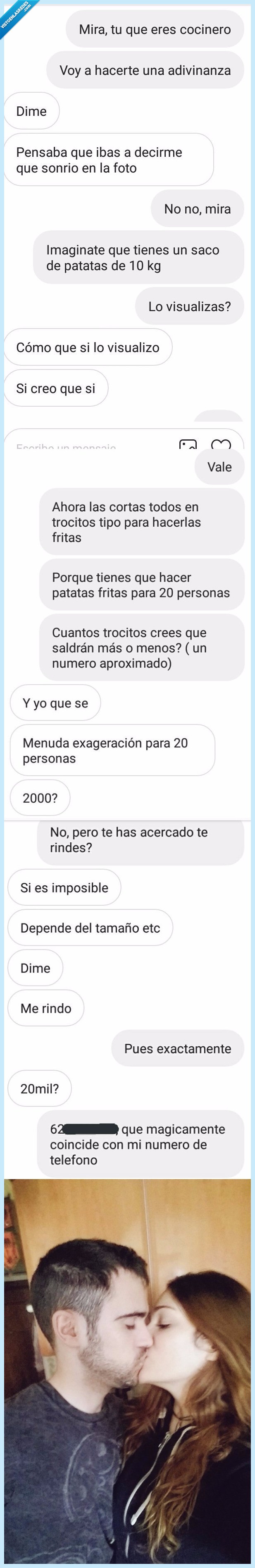 numero,casar,cocinero