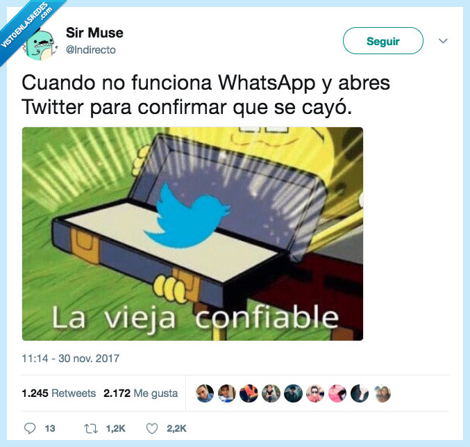 vieja,confiable,whatsapp,twitter