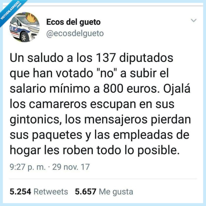 saludo,votar,sueldo minimo