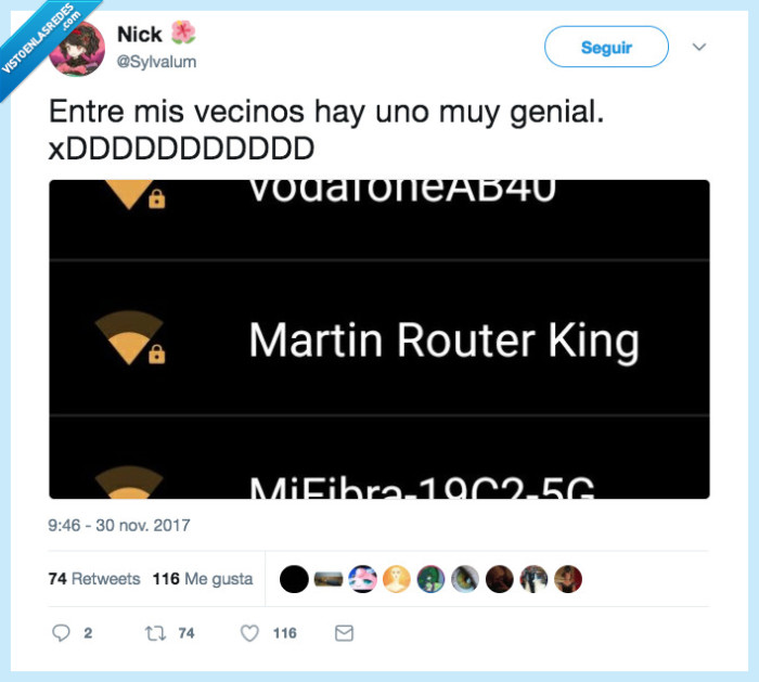 vecinos,genial,router