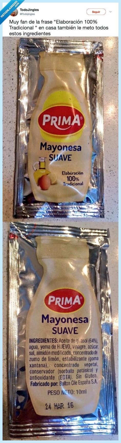 mayonesa,potasio,tradicional