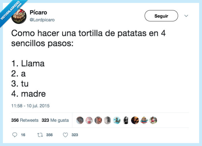 madre,tortilla,llamar