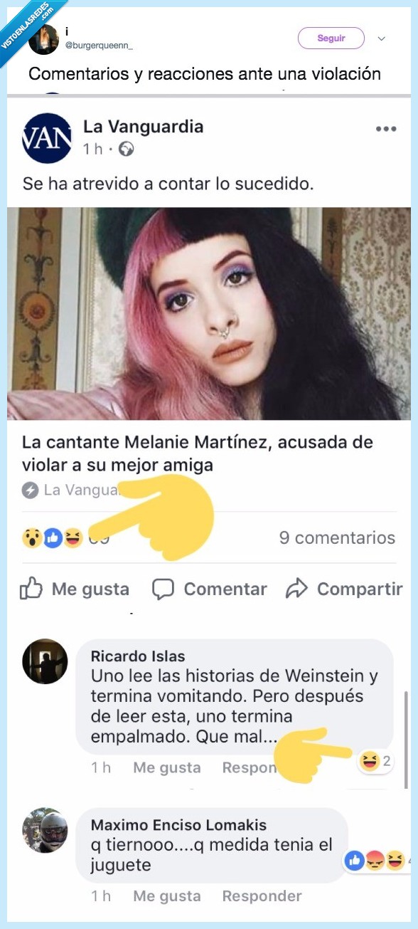 asco,comentarios,dolor
